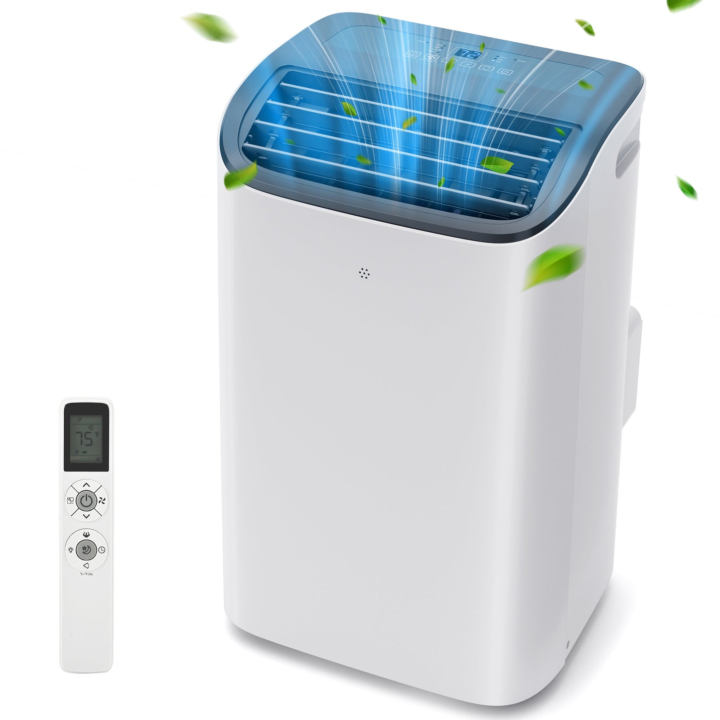 EUHOMY Portable Air Conditioners 14000 Btu3 in 1 Portable Cooling AC with Dehumidifier Fan Modes