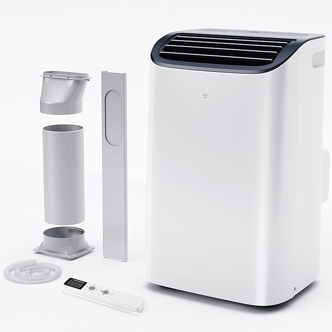 EUHOMY Portable Air Conditioners 14000 Btu3 in 1 Portable Cooling AC with Dehumidifier Fan Modes