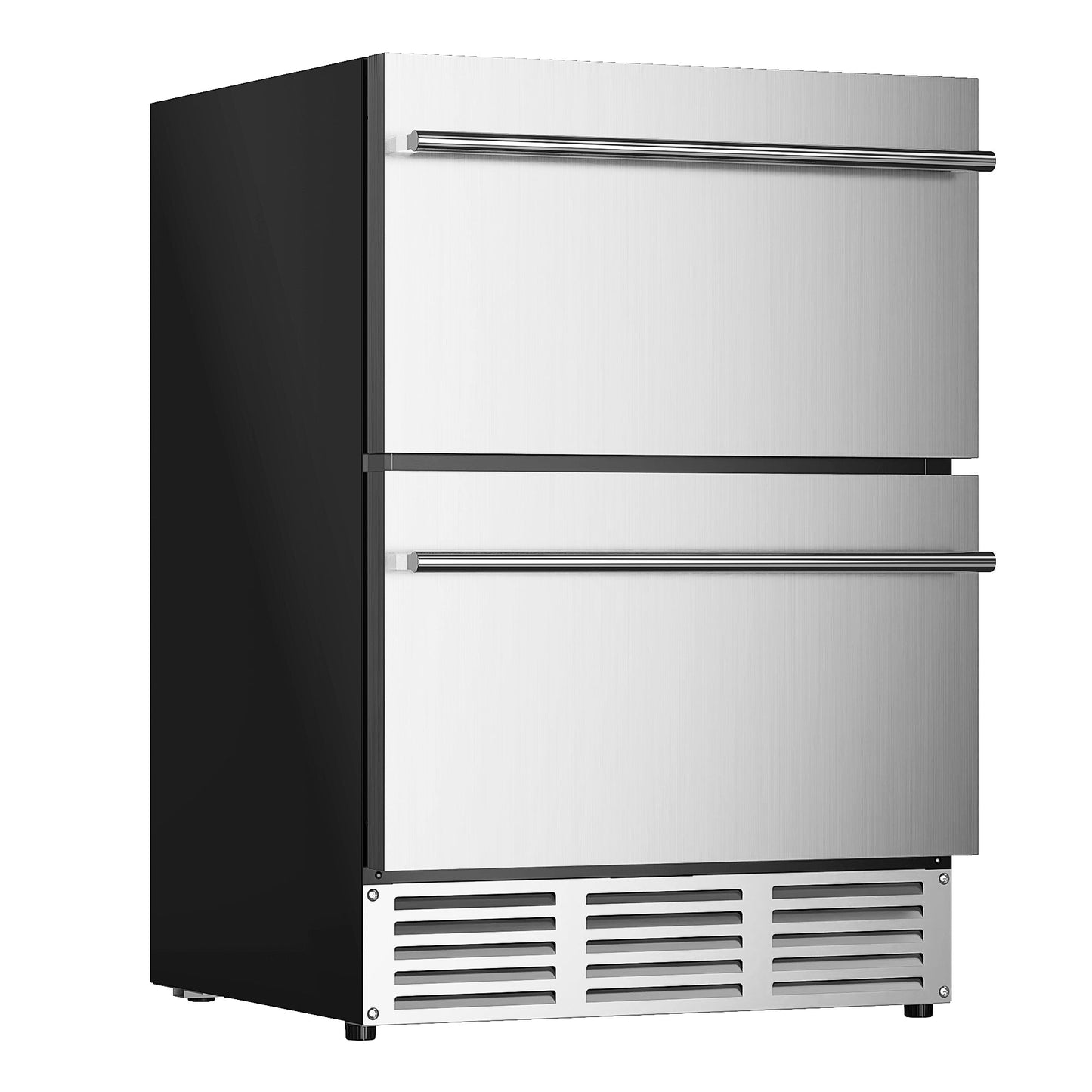 EUHOMY Beverage Refrigerator Under Counter Beer Fridge Large Capacity Wine Cooler - Euhomy