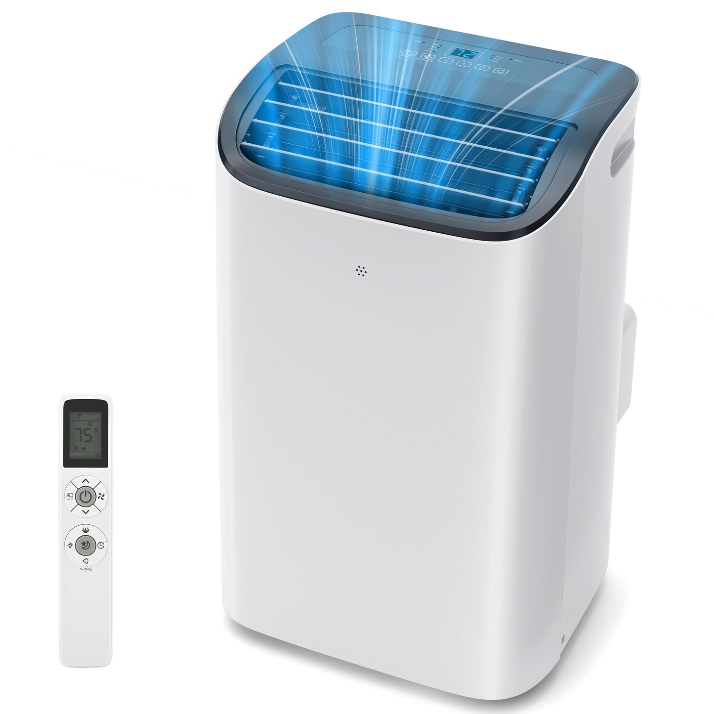 EUHOMY Portable Air Conditioners 14000 Btu3 in 1 Portable Cooling AC with Dehumidifier Fan Modes