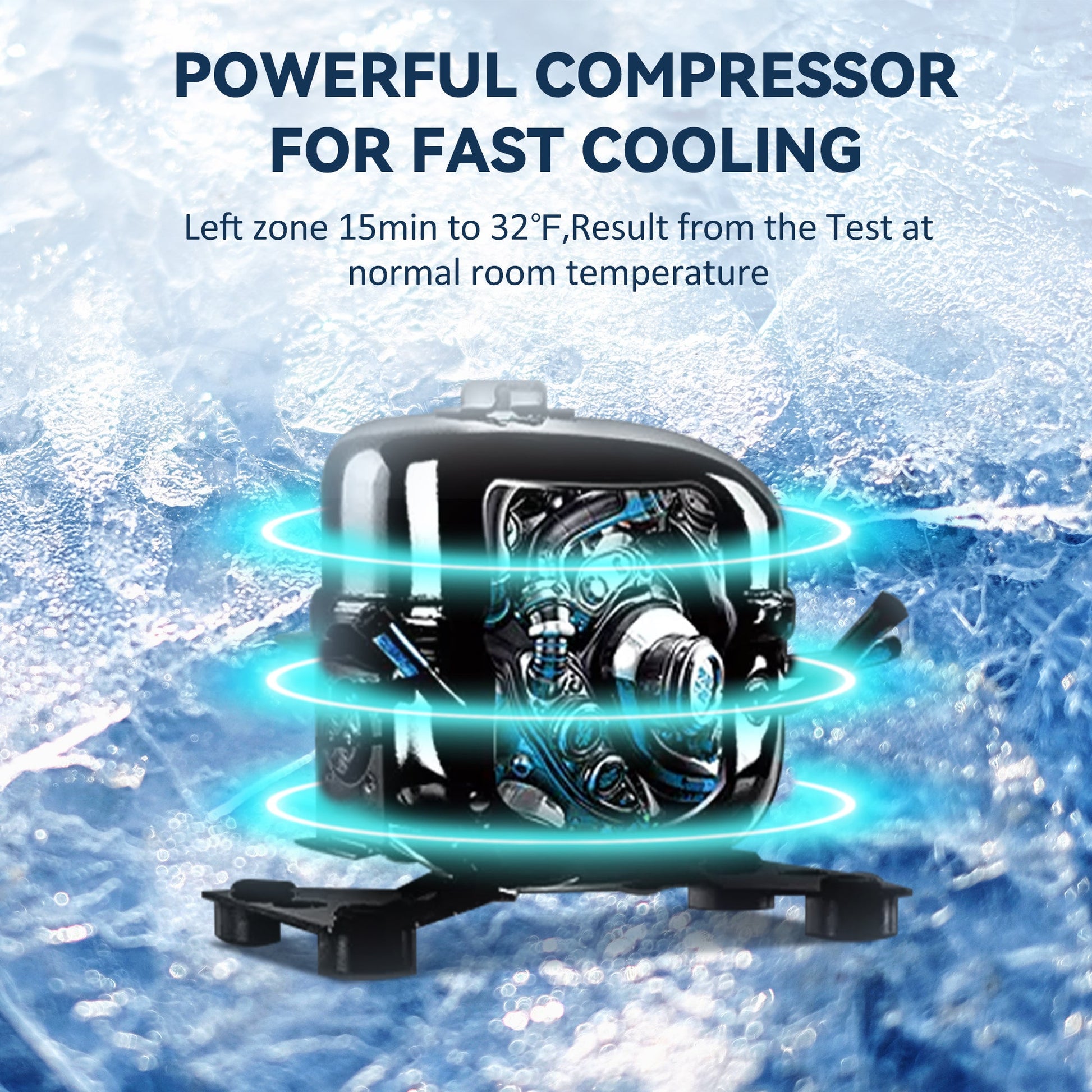 EUHOMY 12 Volt Multi-Adapter Equipped Portable Electric Cooler Car Refrigerator - Euhomy