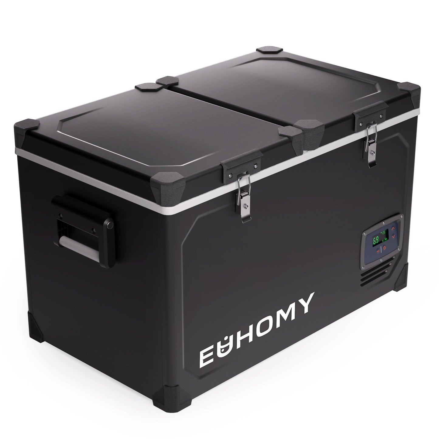 EUHOMY 12 Volt Refrigerator Car Refrigerator 12/24V DC 110-240V AC for Camping, Travel, Truck, Home - Euhomy